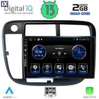 DIGITAL IQ BXH 3186_CPA CLIMA (9inc) MULTIMEDIA TABLET OEM HONDA CIVIC mod. 1995-2001