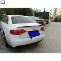 Αεροτομή πορτ μπαγκάζ για Audi A4 B8 (2009-2012) M4 Style - μαύρη γυαλιστερή