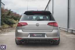 Diffuser πίσω προφυλακτήρα για Volkswagen Golf 7 - GTI V2 Style