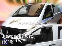 Ανεμοθραύστες για Mercedes Vito /Viano W639 (2003-2014) - 2 τμχ. εμπρός αυτοκόλλητοι