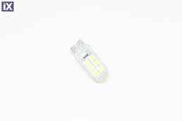 Led λάμπα Т10 με 12 smd 1210 CAN canbus - 1 τμχ.