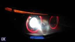 5W led για αυθεντικά angel eyes για BMW E39 / E60 / E53 X5 / E65 / E87 / E63 - κόκκινο χρώμα - 2τμχ.