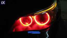 5W led για αυθεντικά angel eyes για BMW E39 / E60 / E53 X5 / E65 / E87 / E63 - κόκκινο χρώμα - 2τμχ.