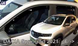 Ανεμοθραύστες για Dacia Spring Electric (2021+) 5 πορτο - 4τμχ. εμπρός και πίσω