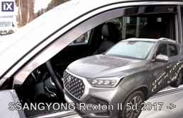 Ανεμοθραύστες για SSANGYONG REXTON II (2017+) 5πορτο - 2τμχ. εμπρός