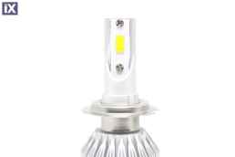 Led λάμπες Η7 για μεσαία ή μεγάλα φώτα 7600 lumen , 36 Watt - COB 6000K - 2τμχ.