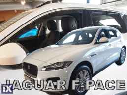 Ανεμοθραύστες για Jaguar F-PACE 5D (2018+) - 4 τμχ. εμπρός και πίσω