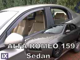 Ανεμοθραύστες για Alfa Romeo 159 (2005-2011) - 4 τμχ. εμπρός και πίσω