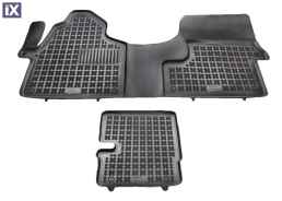 Λαστιχένια πατάκια Rezaw Plast για Mercedes Sprinter (2006+) / (2018+) - 2 seats - τύπου σκαφάκι - 4τμχ.