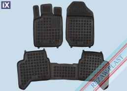 Λαστιχένια πατάκια Rezaw Plast για Ford Ranger (2011+) 4pcs τύπου σκαφάκι - 4τμχ.