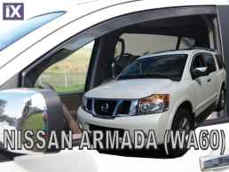 Ανεμοθραύστες για NISSAN Armada CWA60 (2004-2016) - 2 τμχ. εμπρός