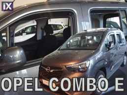 Ανεμοθραύστες για OPEL Combo E 5d / CITROEN Berlingo / PEUGEOT Rifter / TOYOTA ProAce City (2018+) - 4 τμχ. εμπρός και πίσω