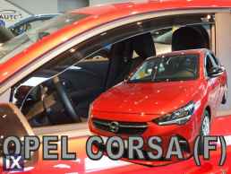 Ανεμοθραύστες για OPEL Corsa F / Peugeot 208 (2019+) - 2 τμχ. εμπρός