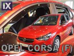 Ανεμοθραύστες για OPEL Corsa F / Peugeot 208 (2019+) - 4 τμχ. εμπρός και πίσω