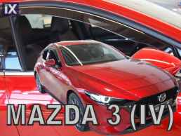 Ανεμοθραύστες για MAZDA 3 (2019+) 5D - 2 τμχ. εμπρός