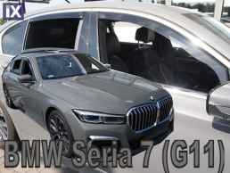 Ανεμοθραύστες για BMW 7 G11 (2015+) 4D - 4 τμχ. εμπρός και πίσω