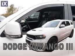 Ανεμοθραύστες για DODGE DURANGO (2011+) 5D - 2 τμχ. εμπρός