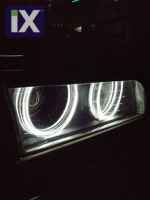 Δαχτυλίδια angel eyes για BMW E36 / E39 - U-Design / Crystal