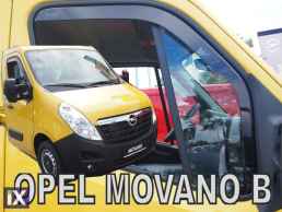 Ανεμοθραύστες για OPEL MOVANO / RENAULT MASTER (2010+) Long - 2 τμχ.