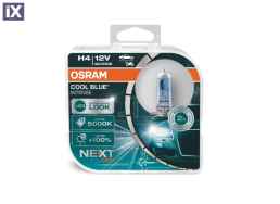 Λάμπα αλογόνου H4 - Osram COOL BLUE INTENSE NEXT GEN - 2 τμχ. καρτέλα