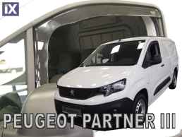 Ανεμοθραύστες για OPEL Combo E 4d/5d/Citroen Berlingo III 4d/5d/Peugeot Rifter/ 4d/5d /Peugeot Partner 2d (2018+) - 2 τμχ. εμπρός