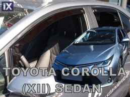 Ανεμοθραύστες για Toyota Corolla (2018+) sedan - 4 τμχ εμπρός και πίσω