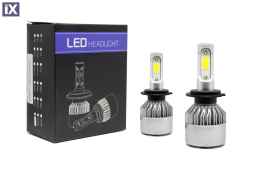 Led λάμπες Η7 για μεσαία ή μεγάλα φώτα S2 7600 lumen , 36 Watt - COB 6000K - 2τμχ.