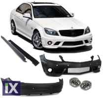 Body kit για Mercedes C- class W204 (2007-2015) C63 AMG Design - Coupe 2D