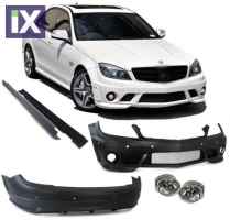 Body kit για Mercedes C- class W204 (2007-2015) C63 AMG Design - Combi