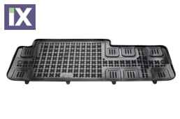 Λαστιχένια πατάκια Rezaw Plast για Citroen Spacetourer (2016+) / Peugeot Traveller (2016+) / Toyota Proace Verso II (2016+) / Opel Zafira Life (2019+) Πίσω - τύπου σκαφάκι - 1τμχ.