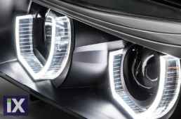 Δαχτυλίδια angel eyes για BMW E90 (2005-2009) - U-Design / Crystal