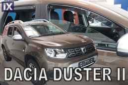 Ανεμοθραύστες για Dacia Duster (2018+) 5 πορτο - 4 τμχ. εμπρός και πίσω