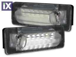 Πλαφονιέρα πίσω πινακίδας για Mercedes W210 / W202 - led - 2 τμχ.