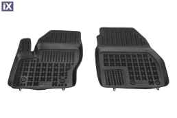 Λαστιχένια πατάκια Rezaw Plast για Ford Transit Connect / Tourneo Connect (2013+) - τύπου σκαφάκι - 3τμχ.