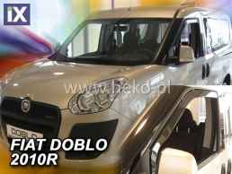 Ανεμοθραύστες για Fiat Doblo II (2010+) 5 πορτο - 4 τμχ. εμπρός και πίσω