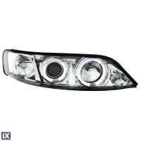 Φανάρια εμπρός angel eyes για Opel Vectra B (1996-1999) , με λάμπες (Η1) - σετ 2τμχ.