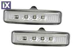 Led φλας για BMW E39 (1995-2003) - χρωμίου - σετ 2τμχ.