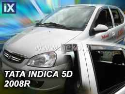 Ανεμοθραύστες για Tata Indica V2 (2007+) Indigo (2002+) 5 πορτο - 4τμχ. εμπρός και πίσω