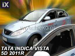 Ανεμοθραύστες για Tata Indica Vista (2008+) 5 πορτο - 2τμχ. εμπρός