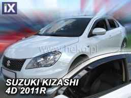 Ανεμοθραύστες για Suzuki Kizashi (2010+) sedan - 2 τμχ εμπρός