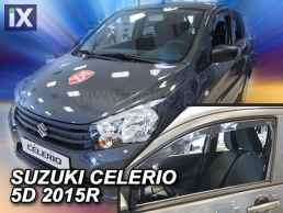 Ανεμοθραύστες για Suzuki Celerio (2015+) 5 πορτο - 2 τμχ εμπρός