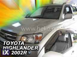 Ανεμοθραύστες για Toyota Highlander (USA) (2001-2007) - 2 τμχ. εμπρός