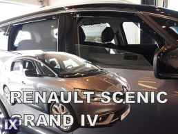 Ανεμοθραύστες για Renault Scenic /Grand (2017+) - 4 τμχ εμπρός και πίσω