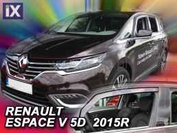 Ανεμοθραύστες για Renault Espace (2014+) - 2 τμχ. εμπρός