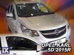 Ανεμοθραύστες για Opel Karl (2015+) 5 πορτο - 2 τμχ εμπρός