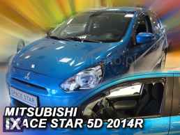 Ανεμοθραύστες για Mitsubishi Space Star (2014+) 5 πορτο - 2 τμχ. εμπρός