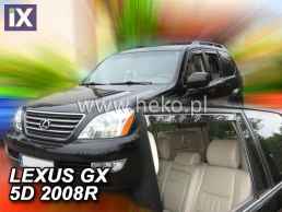 Ανεμοθραύστες για Lexus GX /USA (2004-2009) 5 πορτο - 4 τμχ. εμπρός και πίσω