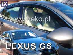 Ανεμοθραύστες για Lexus GS (2012+) sedan - 4 τμχ. εμπρός και πίσω