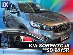 Ανεμοθραύστες για Kia Sorento (2015+) 5 πορτο - 2 τμχ. εμπρός