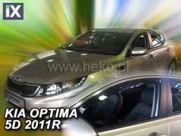 Ανεμοθραύστες για Kia Optima (2010-2015) sedan - 2 τμχ. εμπρός